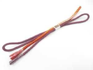 リサイクル　和装小物　帯締め　振袖用　金糸　正絹　手組　洋角組